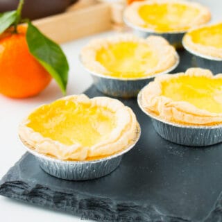 Chinese Egg Tarts - Little Sweet Baker