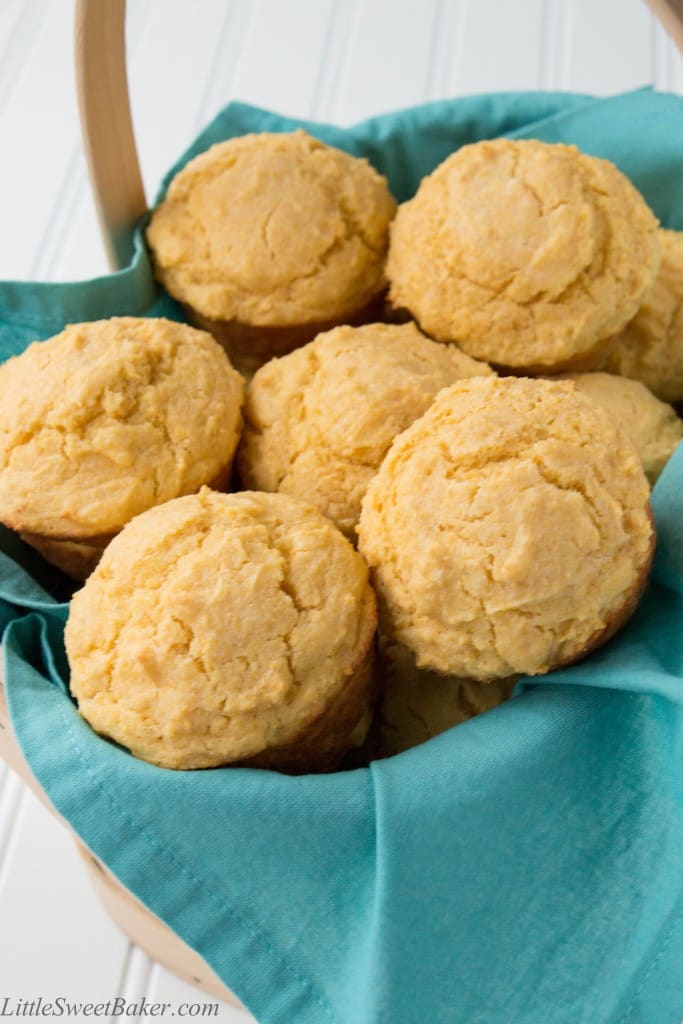 CORNBREAD MUFFINS. These hearty muffins are softer and more moist than your standard cornbread. Individual and ready-to-serve portions, they are a perfect pairing with your favorite bowl of chili or stew.