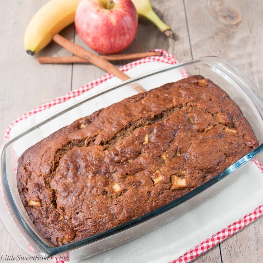 This moist and delicious banana bread is packed with flavor and goodness. It's made with whole wheat flour, coconut oil and is dairy-free.
