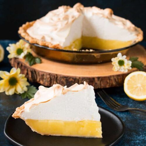 Homemade Lemon Meringue Pie Recipe - Little Sweet Baker