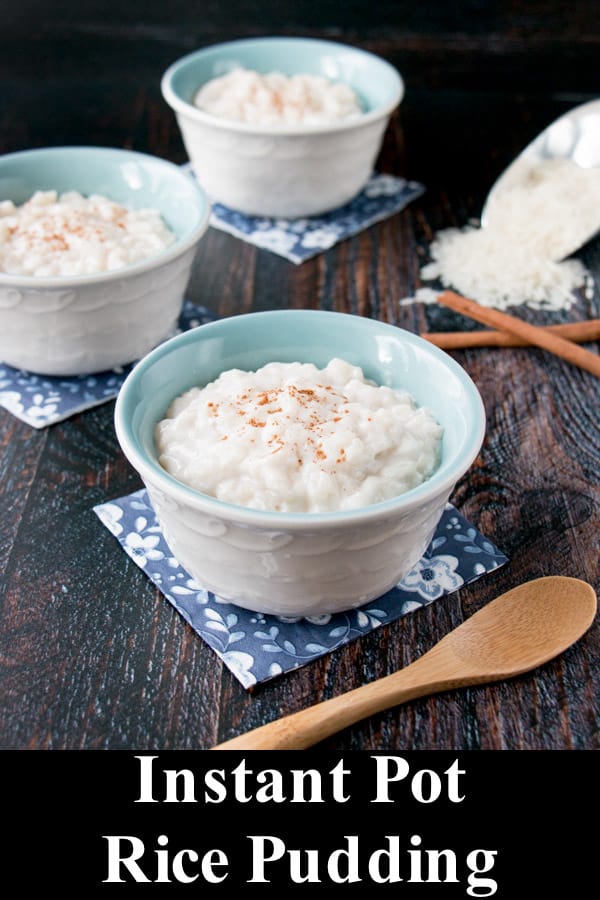 Pressure Cooker (Instant Pot) Rice Pudding - My Forking Life