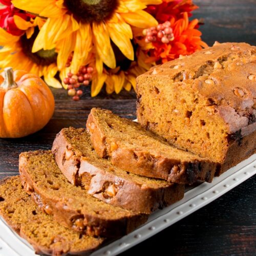 Butterscotch Pumpkin Bread - Little Sweet Baker