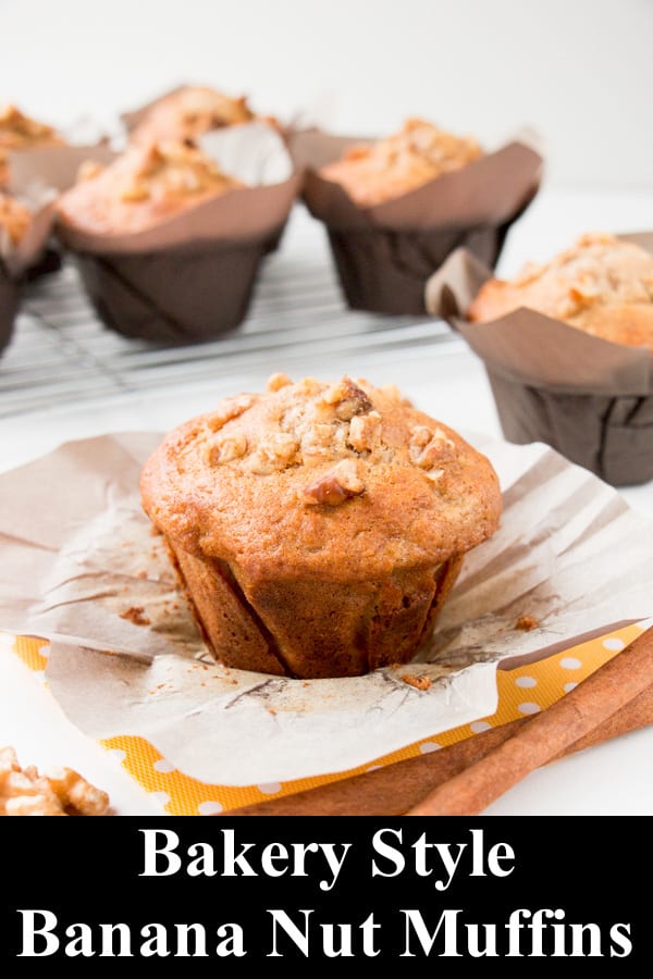 Banana Nut Muffins Recipe {VIDEO} - Little Sweet Baker