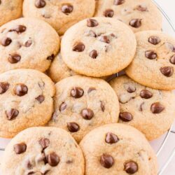 Small Batch Chocolate Chip Cookies - Little Sweet Baker