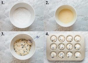 Best Lemon Blueberry Muffin Recipe - Little Sweet Baker