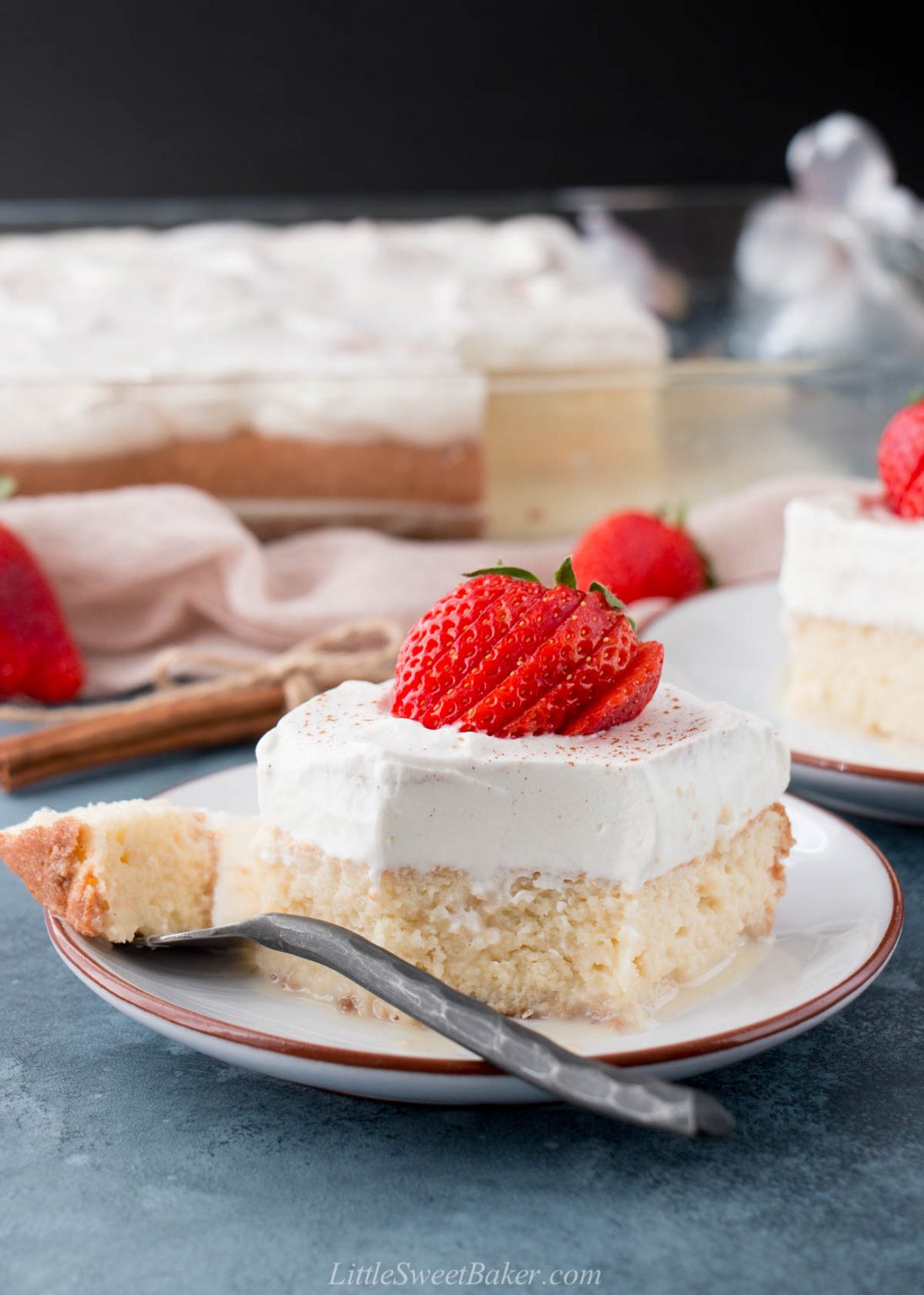 Tres Leches (3 Milks) Cake Recipe - Little Sweet Baker