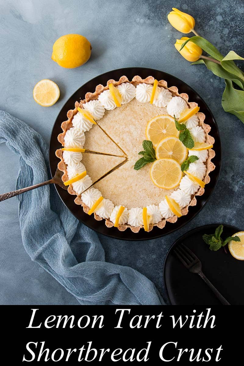 Easy Lemon Tart Recipe - Little Sweet Baker