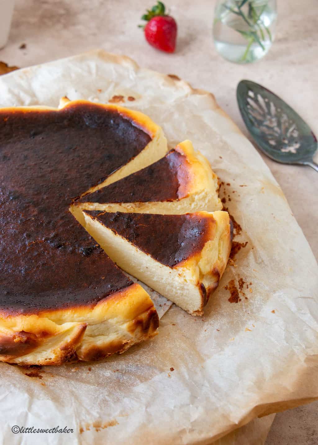 BASQUE BURNT CHEESECAKE WITH MISO - Proper FoodProper Food
