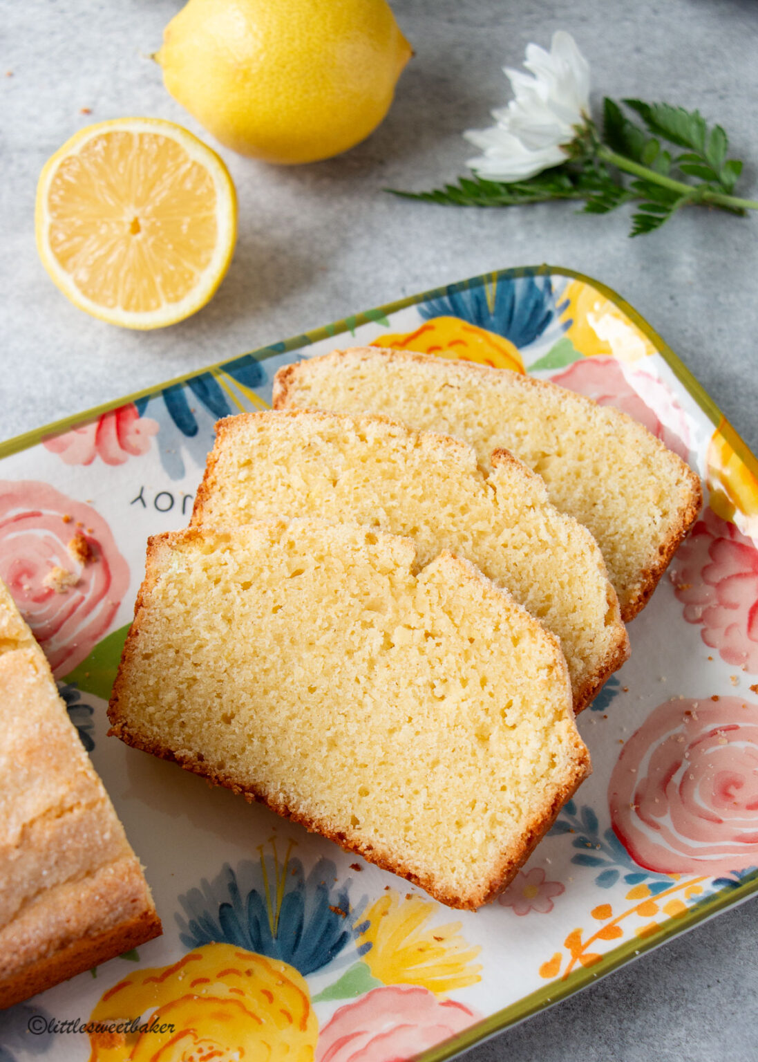 Madeira Cake - Little Sweet Baker