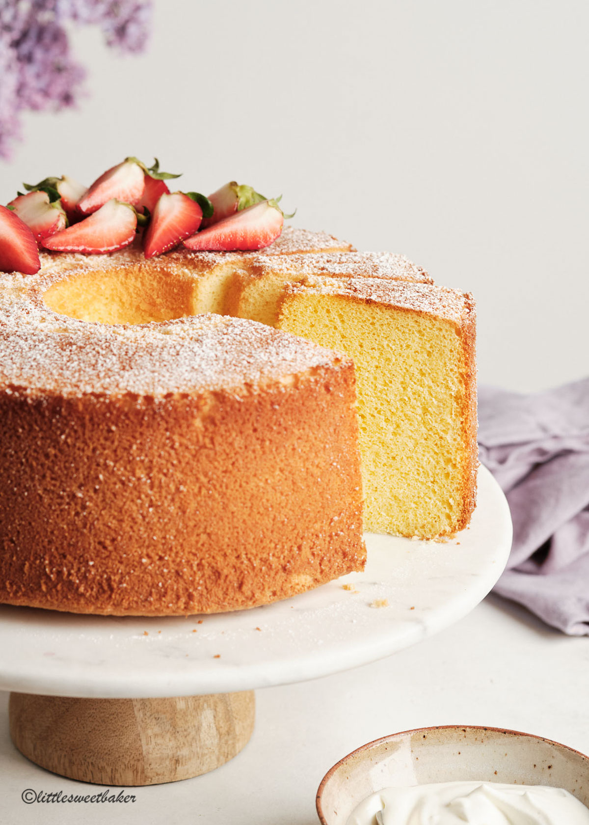 Best Chiffon Cake Recipe Little Sweet Baker